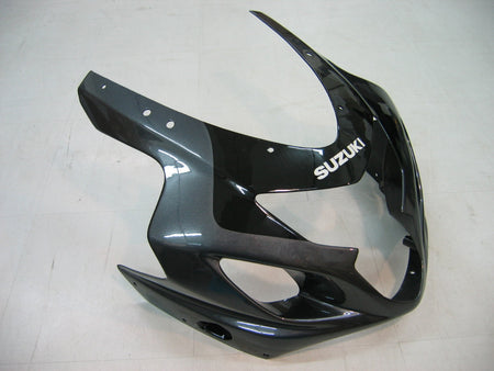 For GSXR 600/750 2004-2005 Bodywork Fairing Black ABS Injection Molded Plastics Set