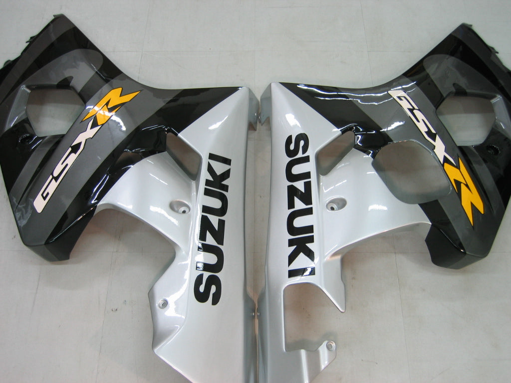 For GSXR 600/750 2004-2005 Bodywork Fairing Black ABS Injection Molded Plastics Set