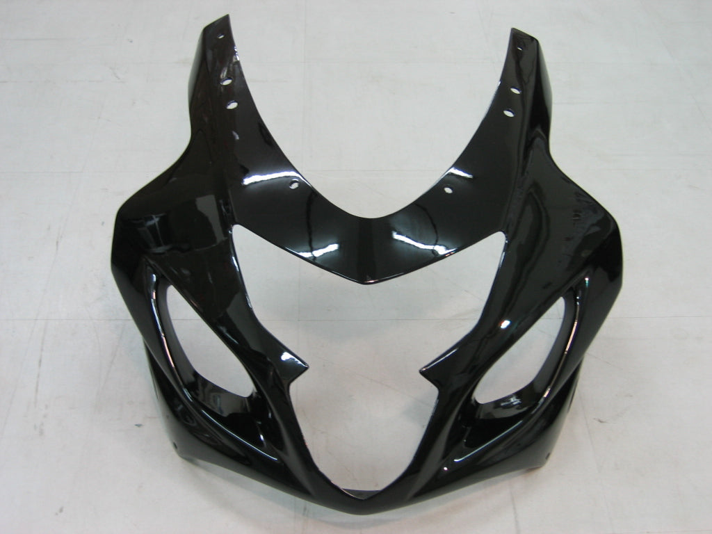 For GSXR 600/750 2004-2005 Bodywork Fairing Black ABS Injection Molded Plastics Set