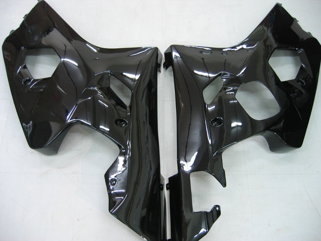 For GSXR 600/750 2004-2005 Bodywork Fairing Black ABS Injection Molded Plastics Set