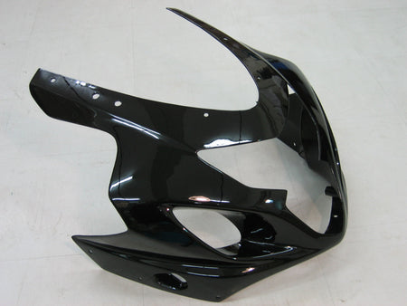 For GSXR 600/750 2004-2005 Bodywork Fairing Black ABS Injection Molded Plastics Set