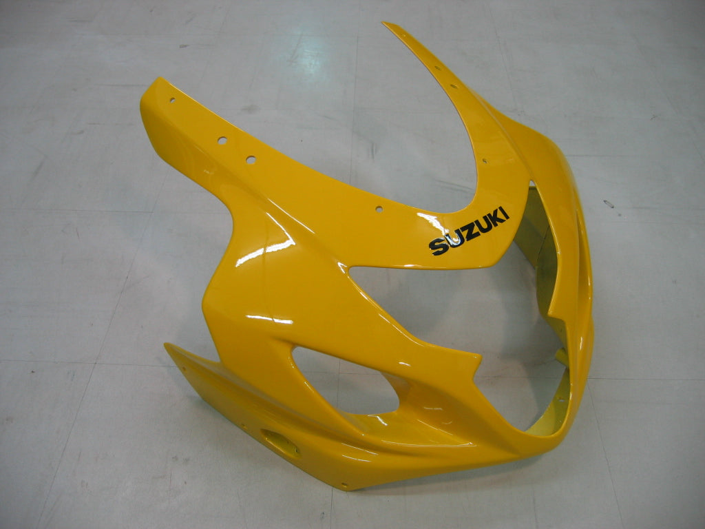 For GSXR 600/750 2004-2005 Bodywork Fairing Yellow ABS Injection Molded Plastics Set