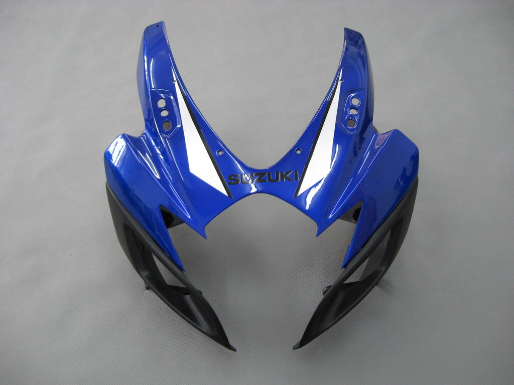 For GSXR 600/750 2006-2007 Bodywork Fairing Blue ABS Injection Molded Plastics Set