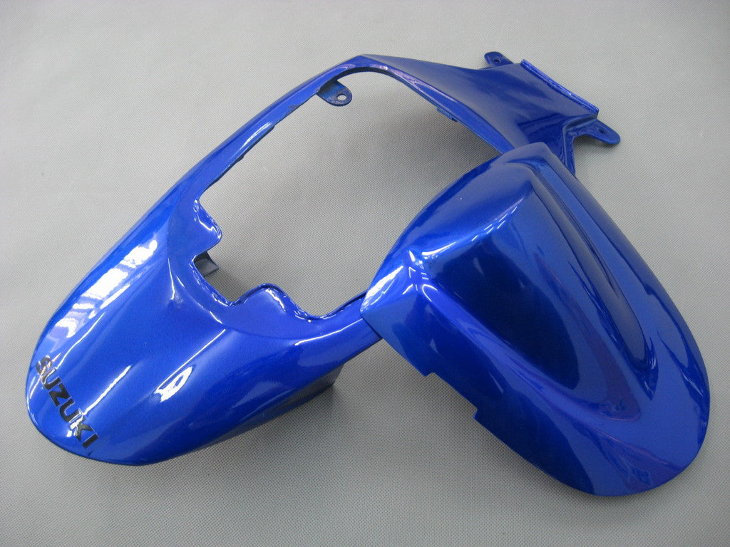 For GSXR 600/750 2006-2007 Bodywork Fairing Blue ABS Injection Molded Plastics Set