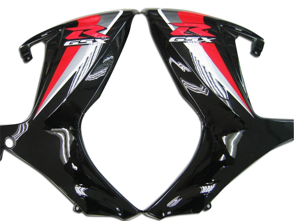 2006-2007 スズキ GSXR 600 750 レッド &amp; ブラック GSXR レーシングフェアリング ジェネリック