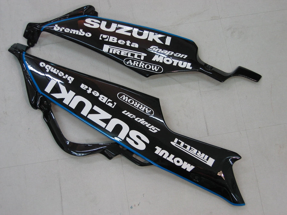 2006-2007 GSXR 600/750 ボディワークフェアリング ABS 射出成形プラスチックセット 汎用