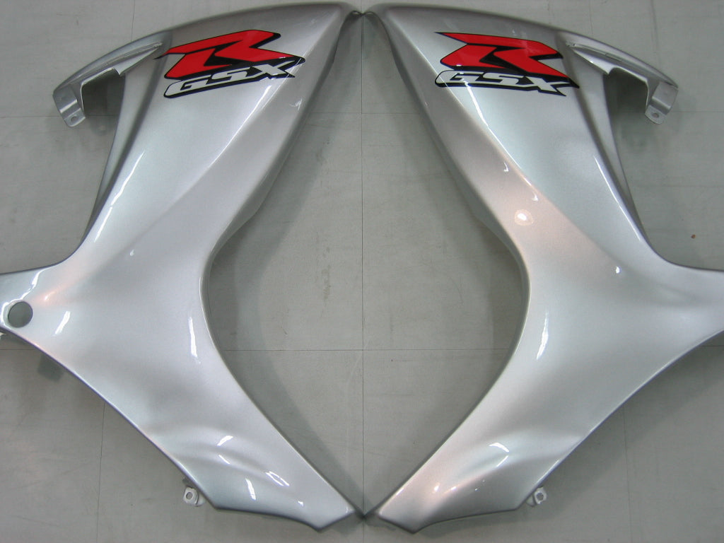 For GSXR 600/750 2006-2007 Bodywork Fairing Black ABS Injection Molded Plastics Set