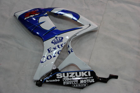 For GSXR 600/750 2006-2007 Bodywork Fairing Blue ABS Injection Molded Plastics Set