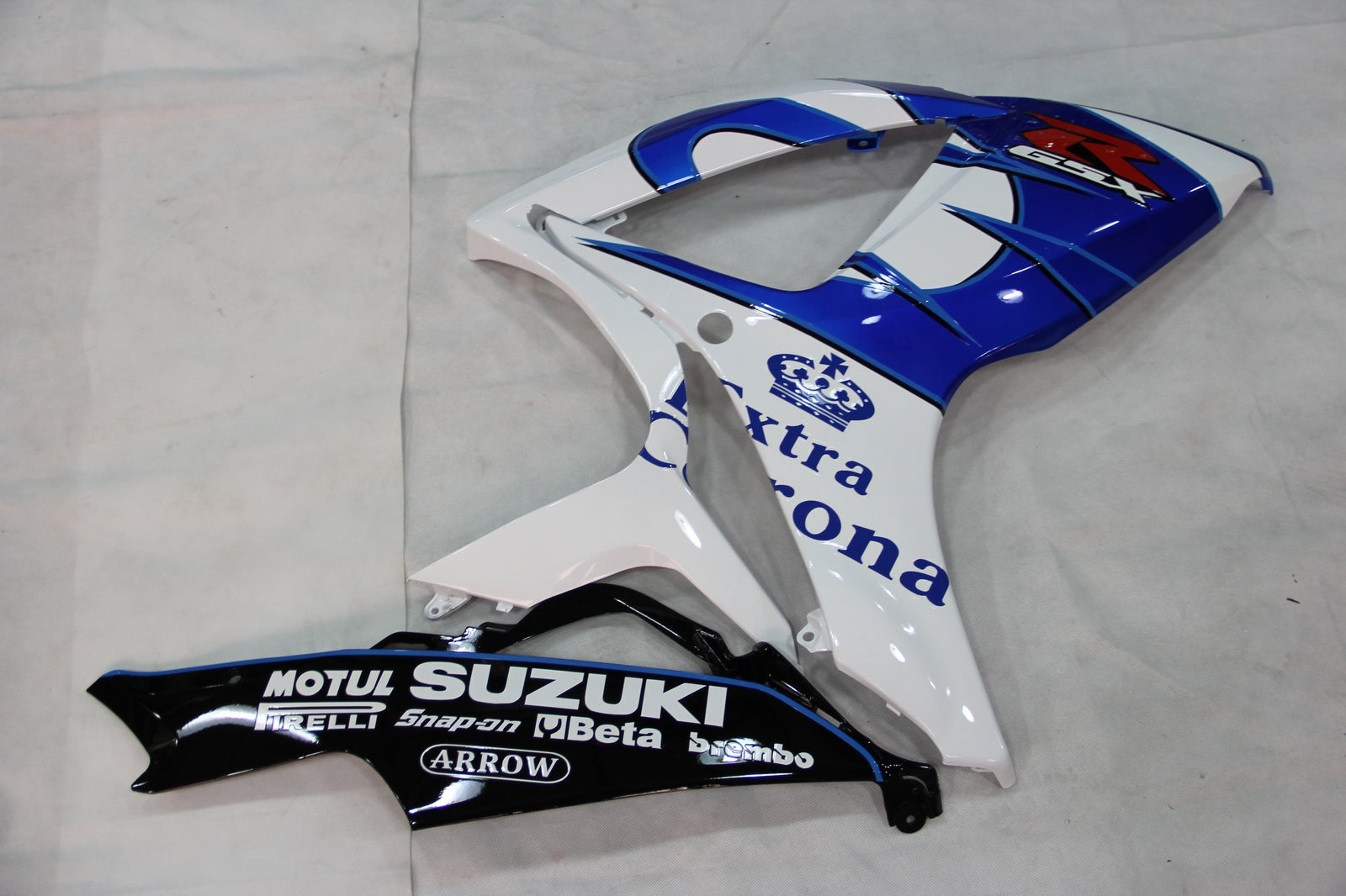 For GSXR 600/750 2006-2007 Bodywork Fairing Blue ABS Injection Molded Plastics Set