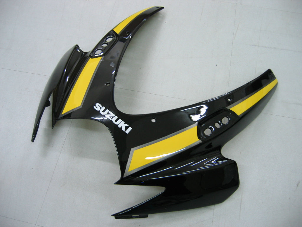 For GSXR 600/750 2006-2007 Bodywork Fairing Black ABS Injection Molded Plastics Set