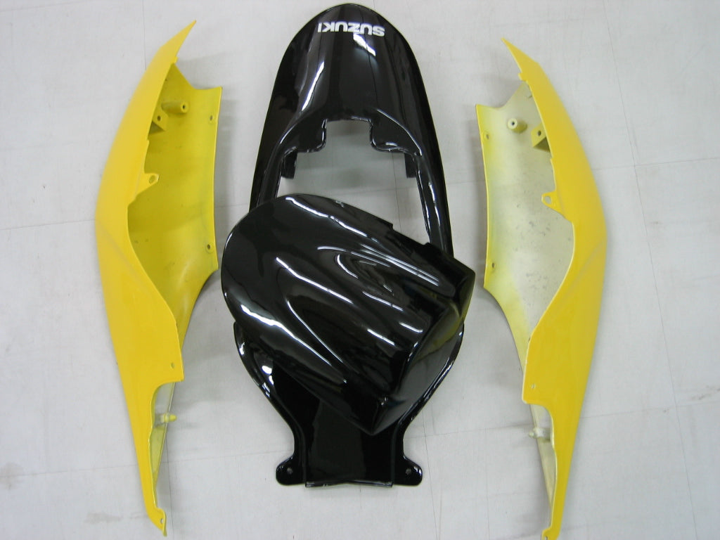 For GSXR 600/750 2006-2007 Bodywork Fairing Black ABS Injection Molded Plastics Set