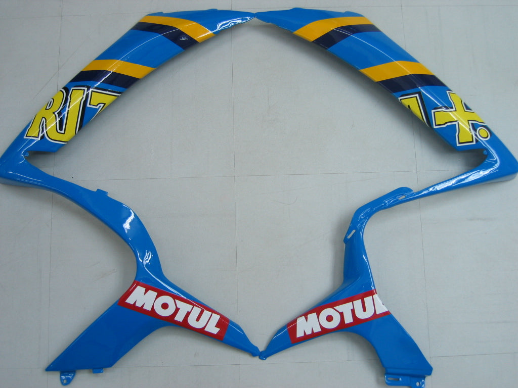 For GSXR 600/750 2006-2007 Bodywork Fairing Blue ABS Injection Molded Plastics Set