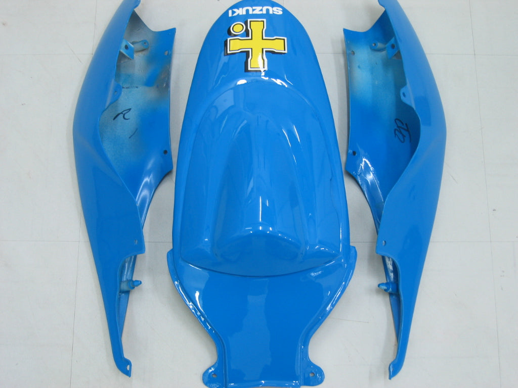 For GSXR 600/750 2006-2007 Bodywork Fairing Blue ABS Injection Molded Plastics Set