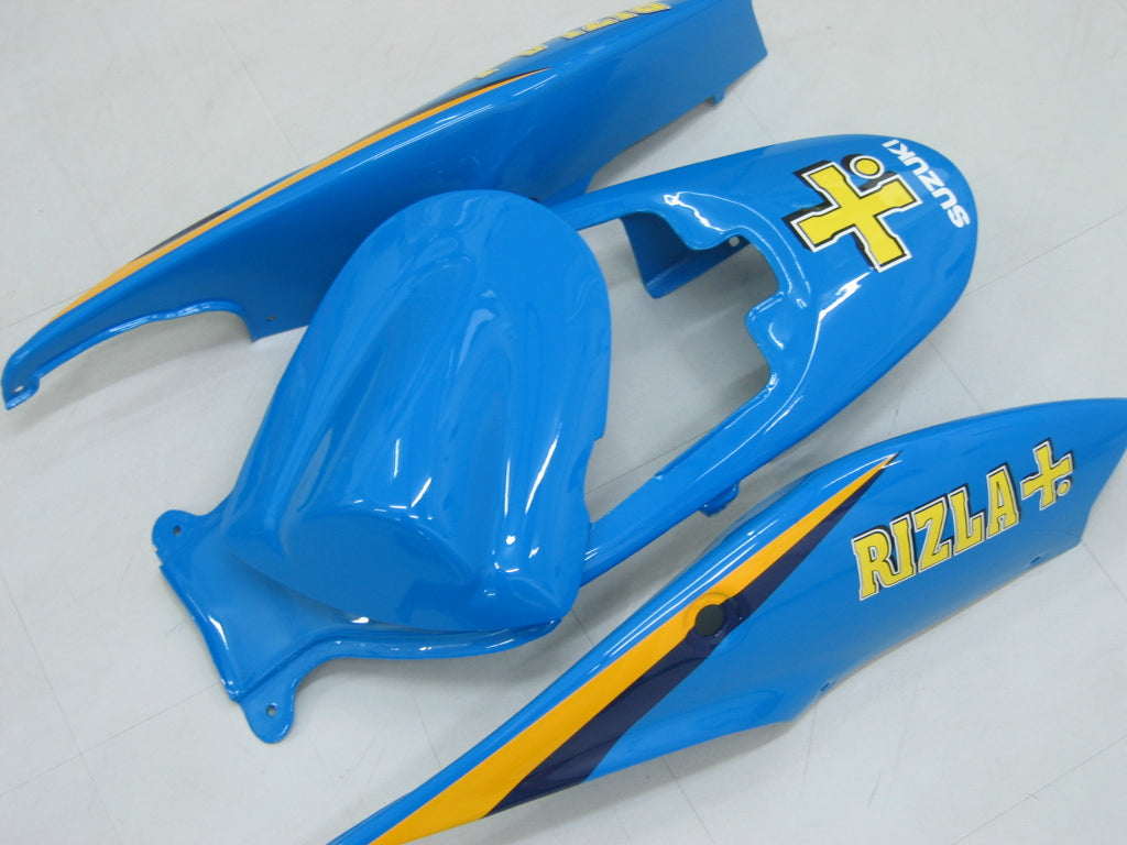 For GSXR 600/750 2006-2007 Bodywork Fairing Blue ABS Injection Molded Plastics Set