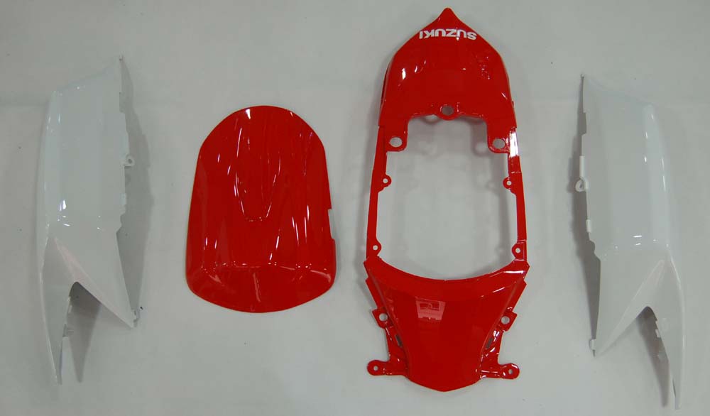 For GSXR 600/750 2008-2009 Bodywork Fairing Red ABS Injection Molded Plastics Set