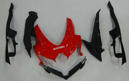 For GSXR 600/750 2008-2009 Bodywork Fairing Red ABS Injection Molded Plastics Set