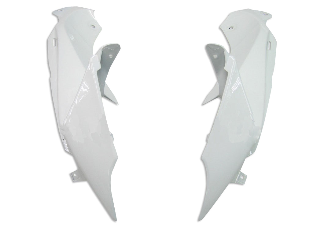 For GSXR 600/750 2008-2009 Bodywork Fairing White ABS Injection Molded Plastics Set