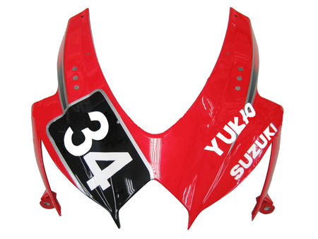 For GSXR 600/750 2008-2009 Bodywork Fairing Red ABS Injection Molded Plastics Set