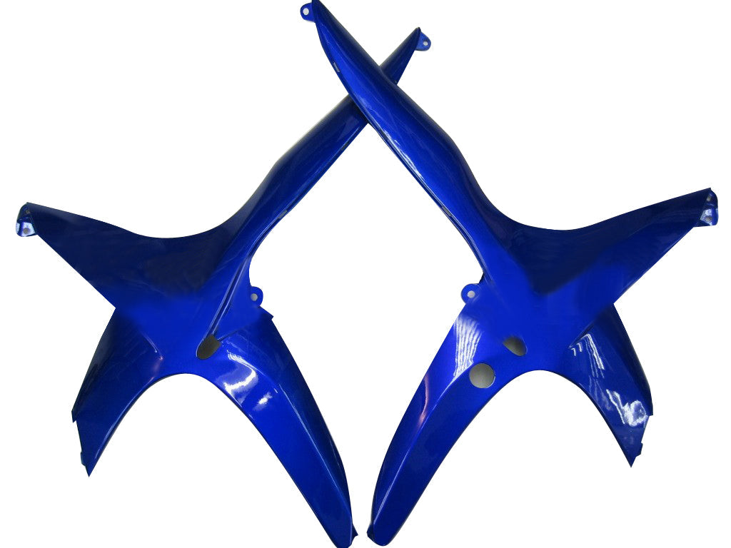 For GSXR 600/750 2008-2009 Bodywork Fairing Blue ABS Injection Molded Plastics Set