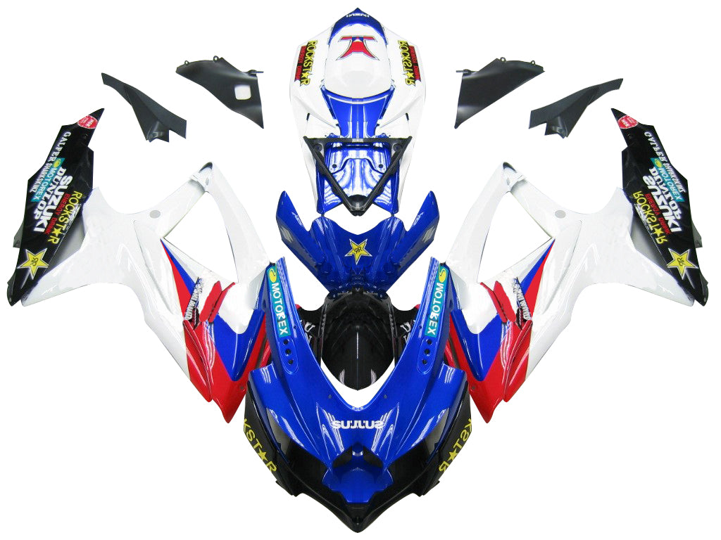 Generic Fit For Suzuki GSXR 600/750 (2008-2009) Bodywork Fairing ABS Injection Molded Plastics Set 32 Style