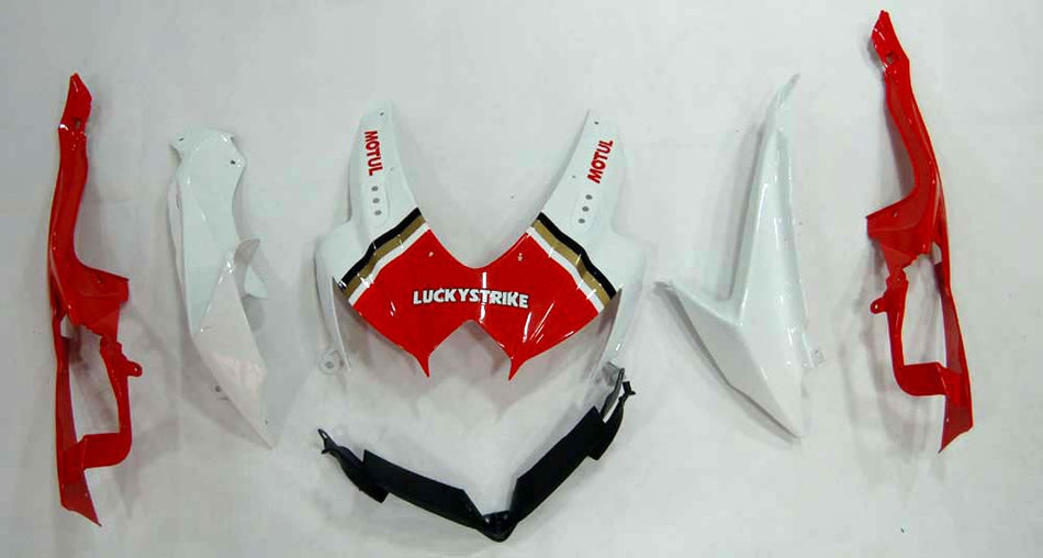2008-2010 GSXR 600/750 レッド ボディワーク フェアリング ABS 射出成形プラスチック セット ジェネリック