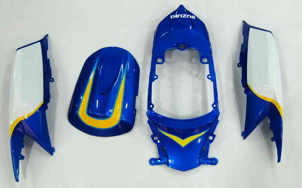 For GSXR 600/750 2008-2009 Bodywork Fairing Yellow ABS Injection Molded Plastics Set