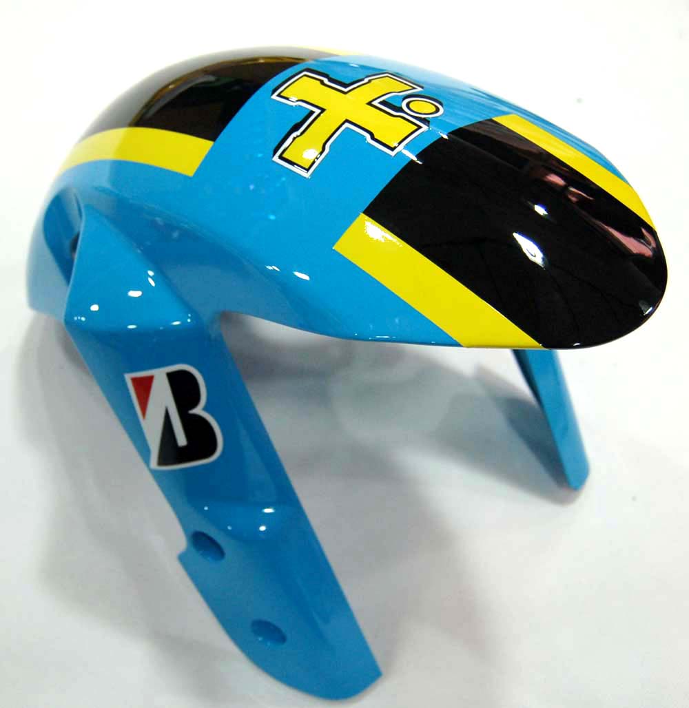 For GSXR 600/750 2008-2009 Bodywork Fairing Blue Rizla ABS Injection Molded Plastics Set