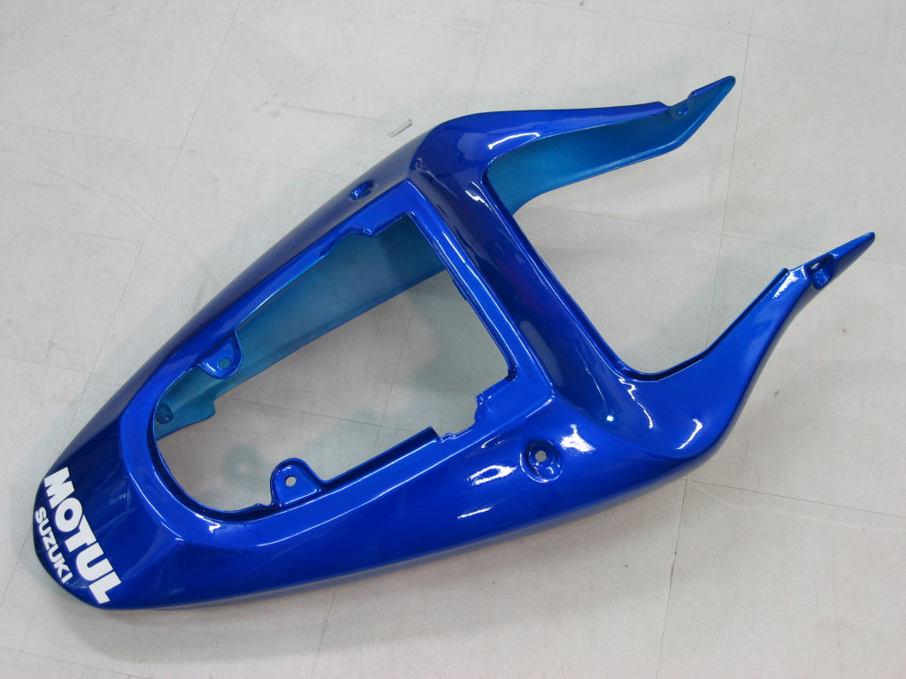 For GSXR750 2000-2003 Bodywork Fairing Blue ABS Injection Molded Plastics Set