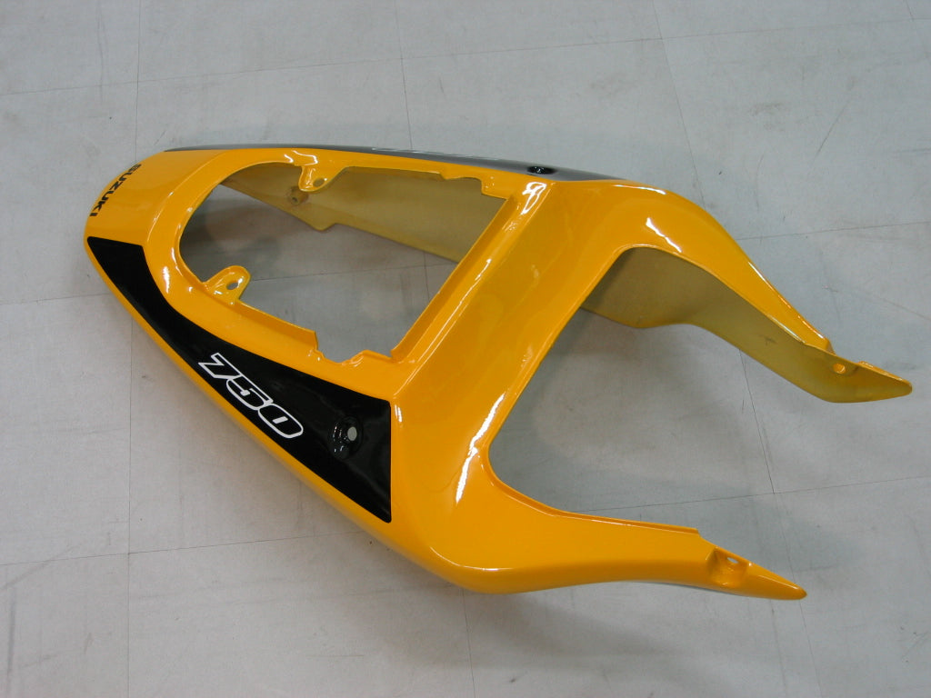 For GSXR750 2000-2003 Bodywork Fairing Yellow ABS Injection Molded Plastics Set