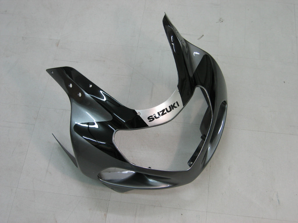 For GSXR750 2000-2003 Bodywork Fairing Black ABS Injection Molded Plastics Set