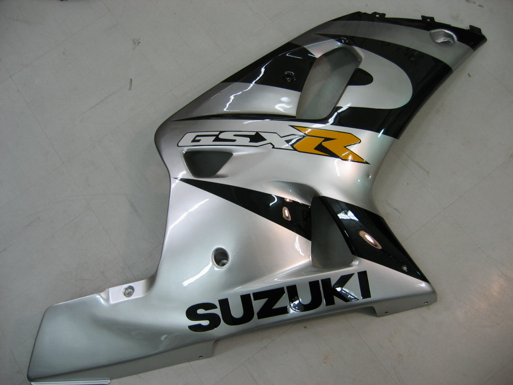 For GSXR750 2000-2003 Bodywork Fairing Black ABS Injection Molded Plastics Set