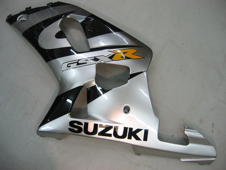 For GSXR750 2000-2003 Bodywork Fairing Black ABS Injection Molded Plastics Set