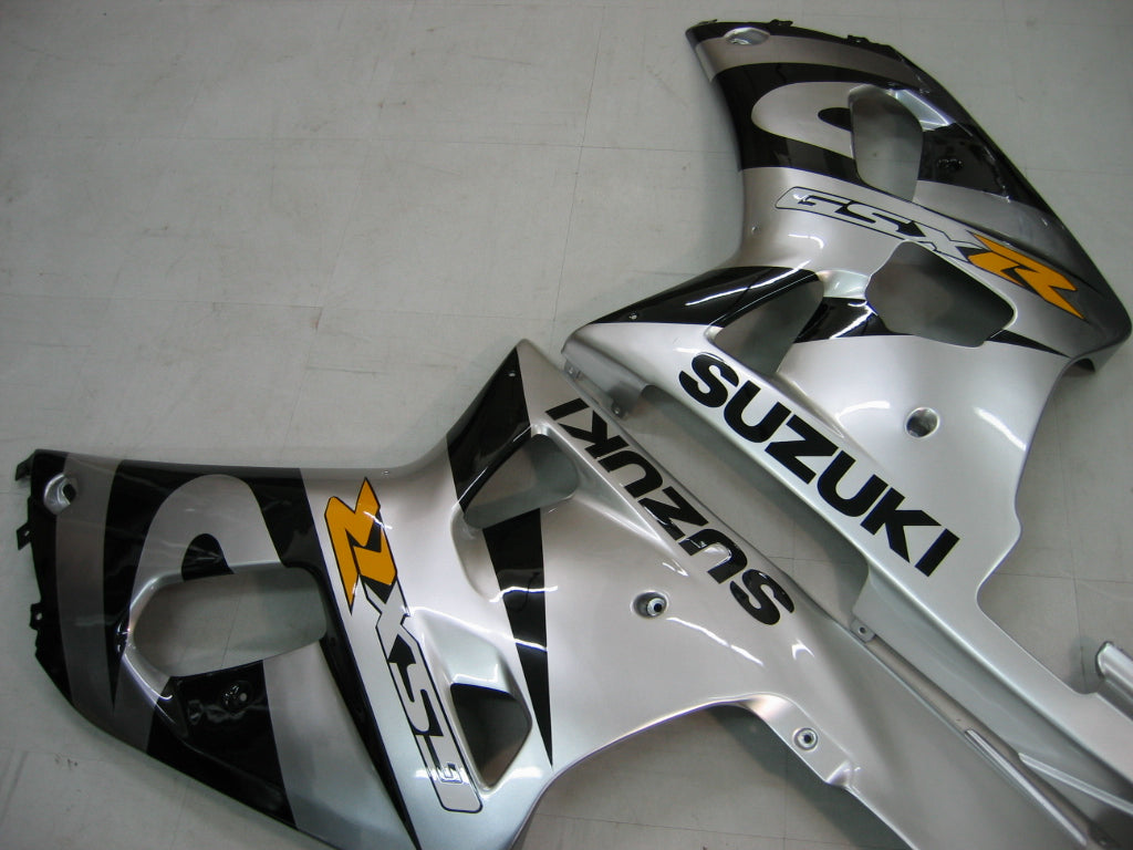 For GSXR750 2000-2003 Bodywork Fairing Black ABS Injection Molded Plastics Set