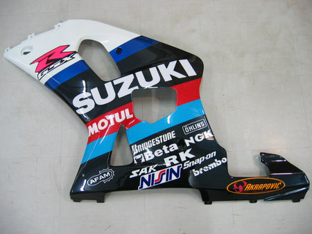 For GSXR750 2000-2003 Bodywork Fairing Multi-Color ABS Injection Molded Plastics Set