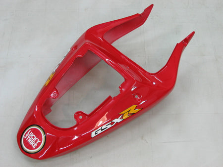 For GSXR750 2000-2003 Bodywork Fairing Red ABS Injection Molded Plastics Set