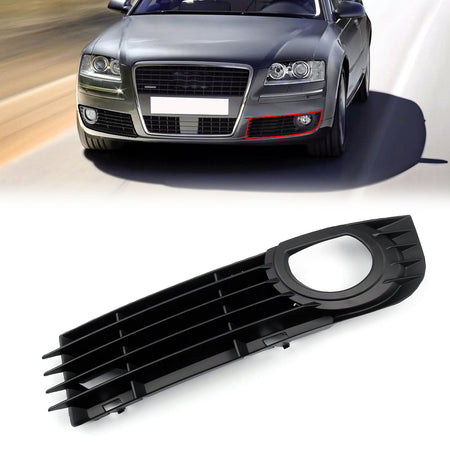 Front Lower Fog Light Bumper Grill For Audi A8 Quattro 4.2L 6.0L (06-08) Generic