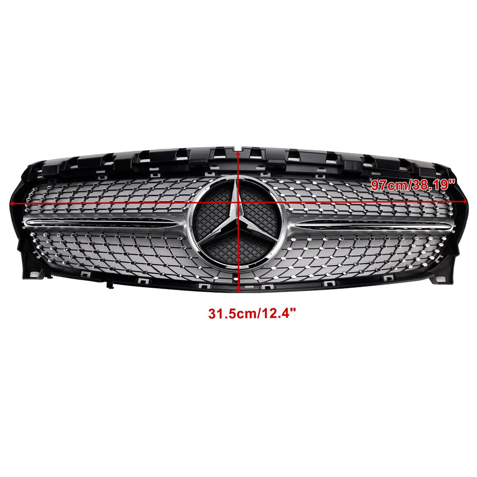2013-2019 メルセデス・ベンツ CLAクラス W117 CLA250 ダイヤモンドフロントグリル
