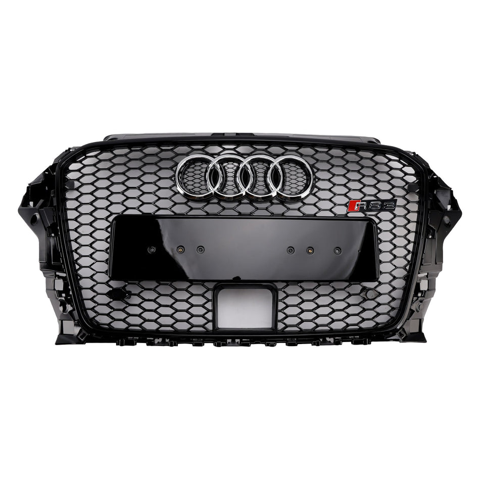 2013-2016 Audi A3 S3 ACC付き RS3スタイル フロントバンパーグリル