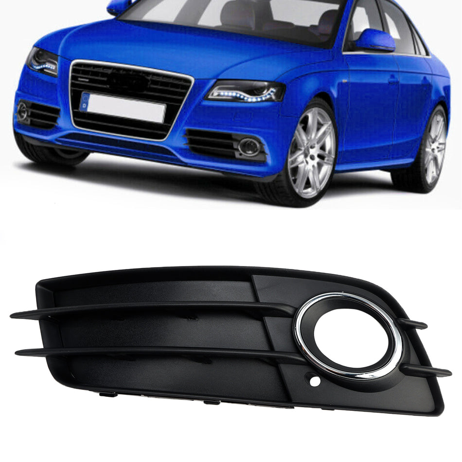 2008-2012 アウディ A4 B8 S-Line S4 車用 左側フォグランプグリルカバー