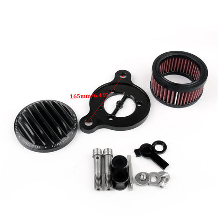 Air Cleaner Intake Filter System Kit for Harley Sportster XL883 XL12 1988-215