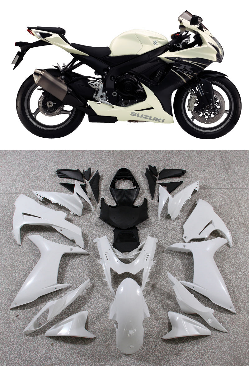 Generic Fit For Suzuki GSXR 600/750 (2011-2014) K11 Bodywork Fairing ABS Injection Molded Set 17 Style