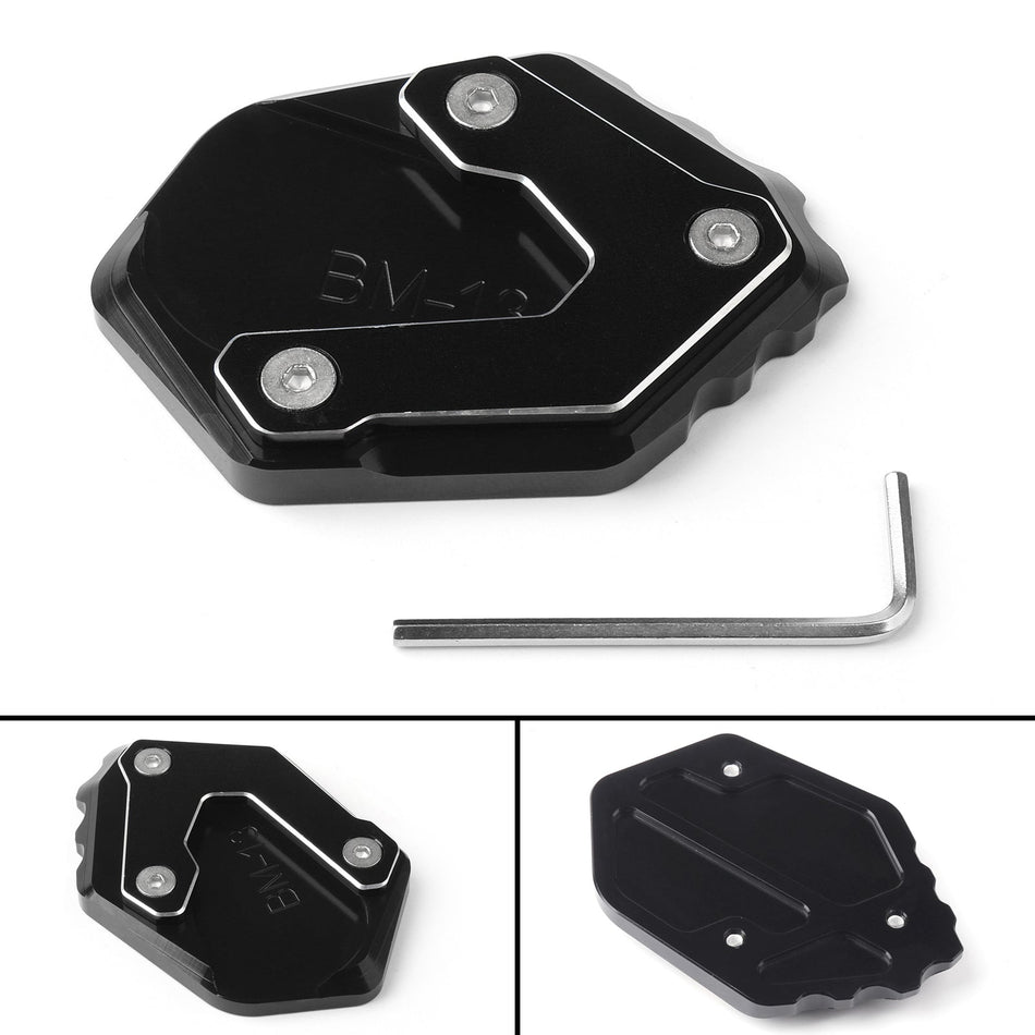キックスタンド サイドスタンド プレート 延長パッド BMW R1200GS LC 2013-18 F750GS 18-19 汎用