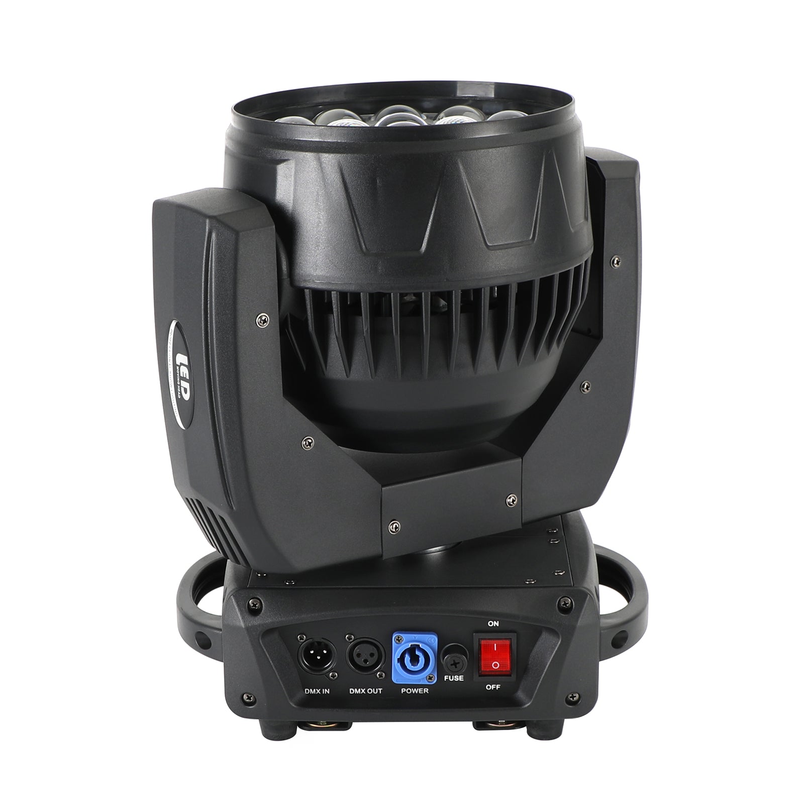 舞台照明 高輝度 19x15W LED RGBW ムービングライト 4in1 DMX 0-100