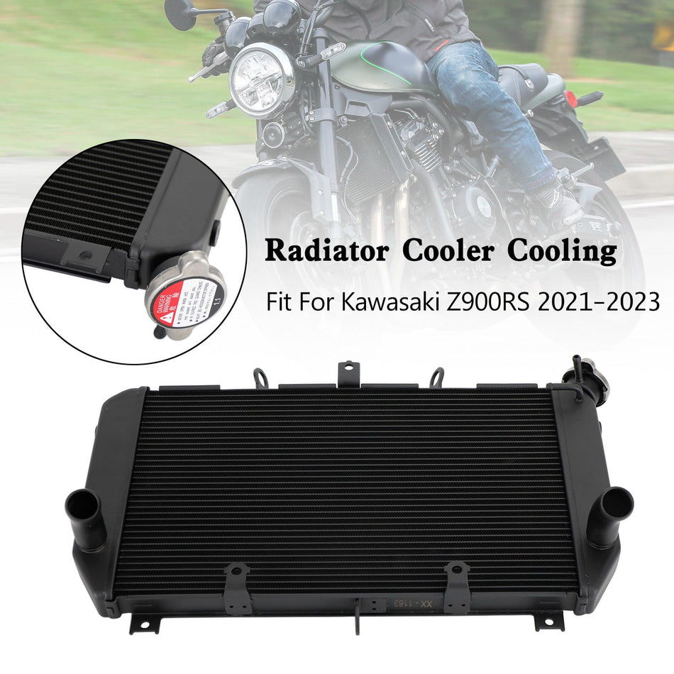 カワサキ Z900RS 2021-2023 アルミラジエータークーラー 冷却バイク