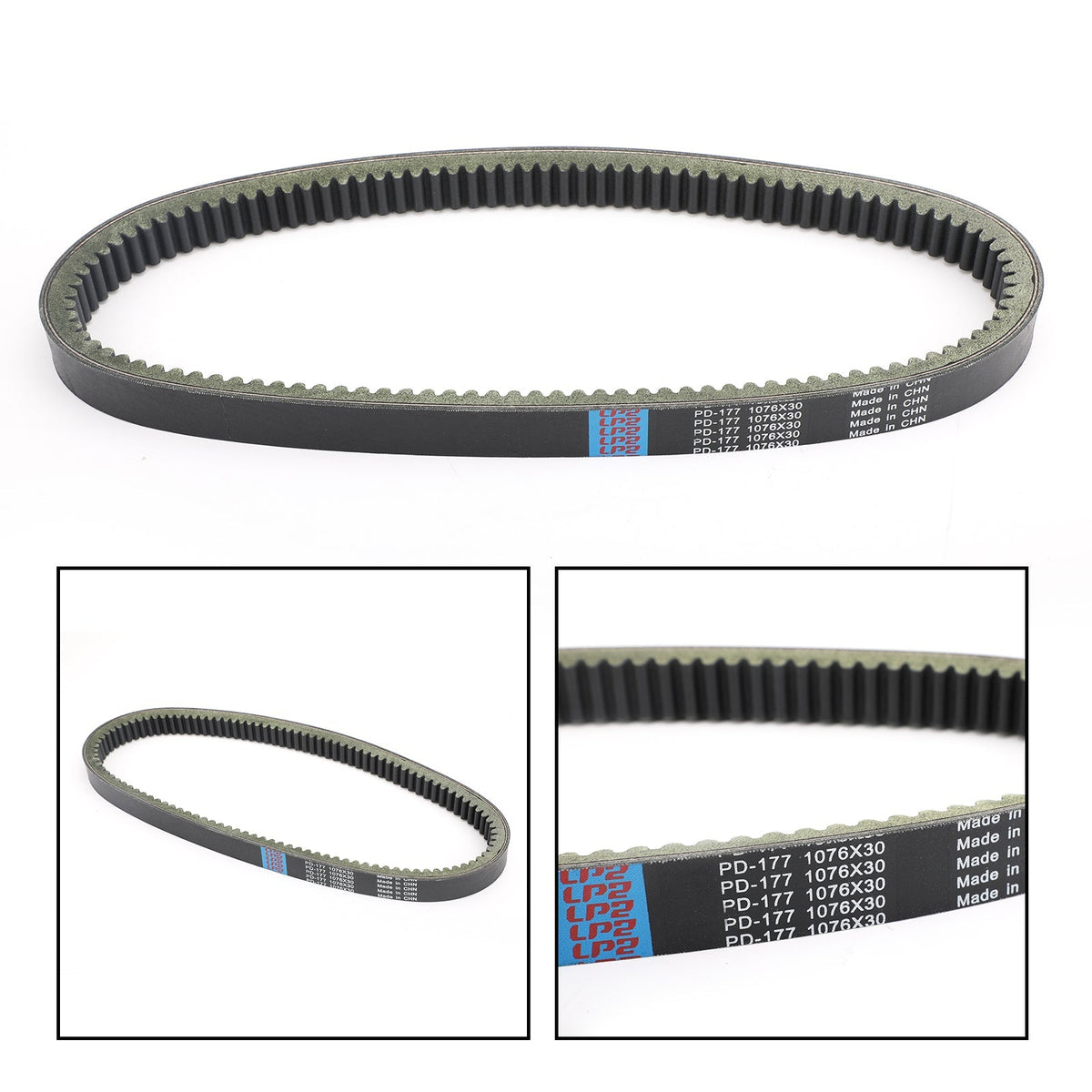 Drive Belt 1076OC x 30W For ARGO ATV PART 127-137HD XTI, HDI & AVENGER 8X8 04-18