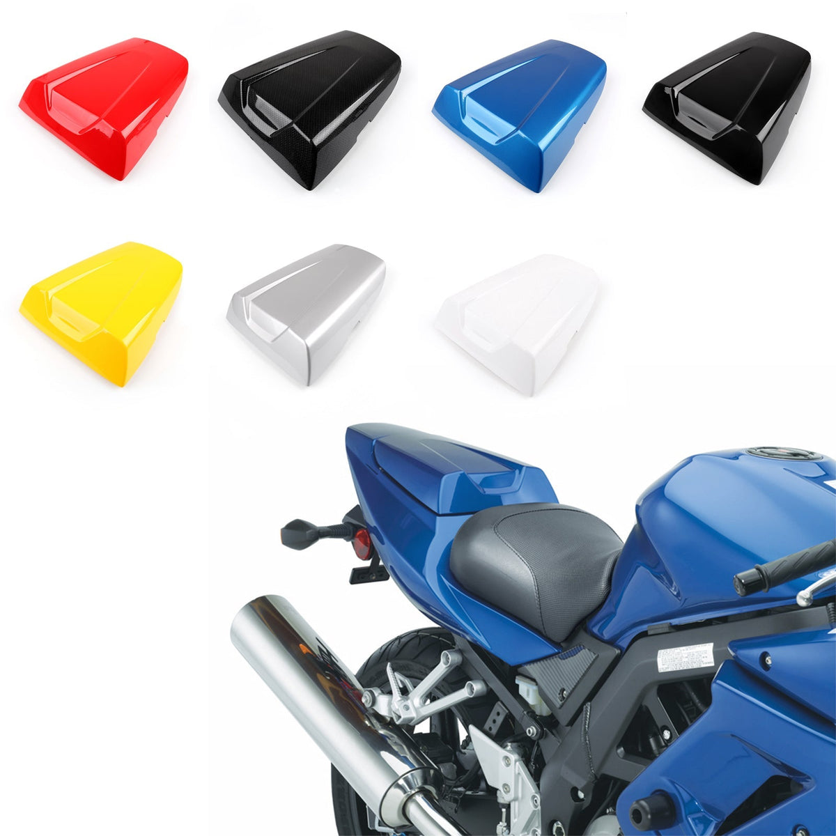 Rear Pillion Passenger Seat Cover Cowl For SUZUKI SV650 SV1000 2003-2012