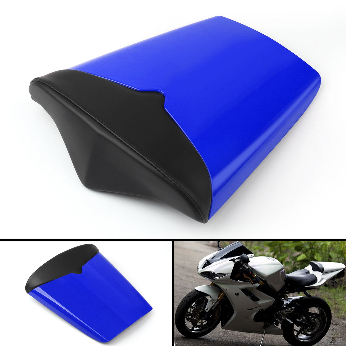 Rear Pillion Seat Cowl Fairing Cover For Triumph Daytona 675 29-212 White