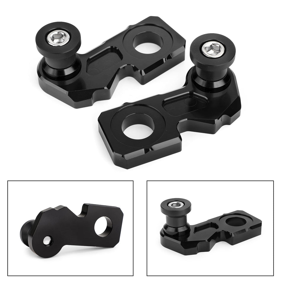 CNC チェーン アジャスター ブロック スタンド スプール付き ホンダ CB650F CBR650F 2014-2018 汎用