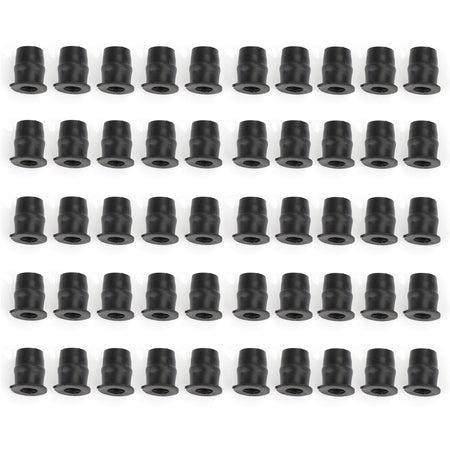 50 Quantity 10-32 M5 Rubber Well Nut Windscreen & Fairing 3/8 Wellnuts - 5mm