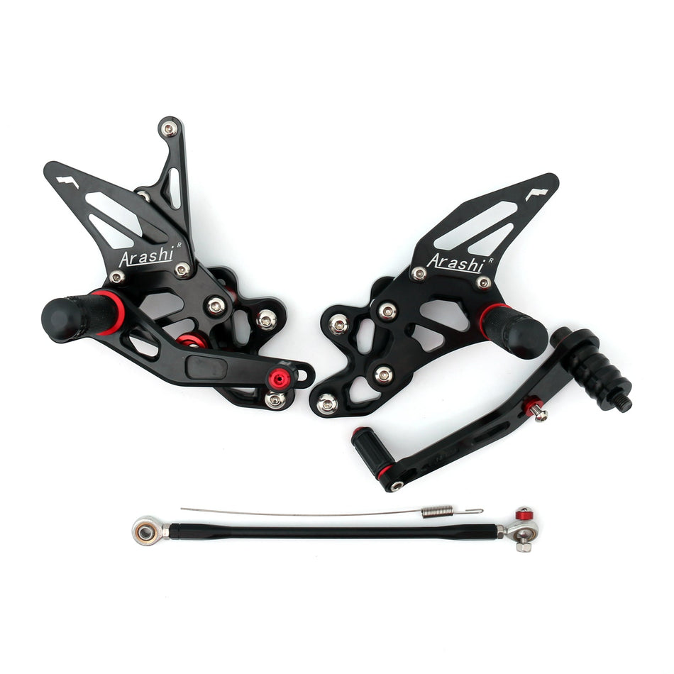 レーシングフットレスト リアセット リアセット フットペグ スズキ GSXR 600/750 2011-2019 汎用